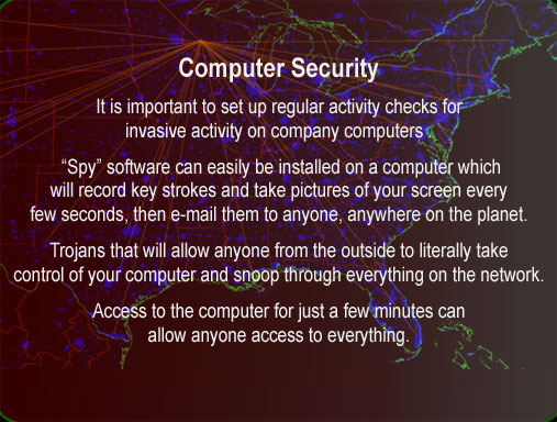 Corporate computer security spyware
